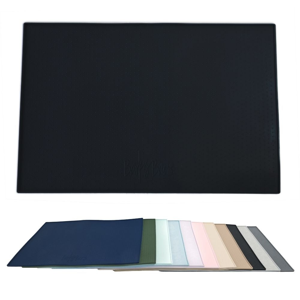 BarksBar Non-Slip Silicone Pet Feeding Mat - Large - 23.6” x 15.8”